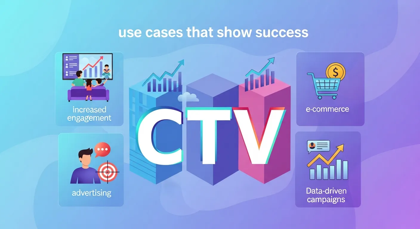 Successful CTV programmatic advertising use cases