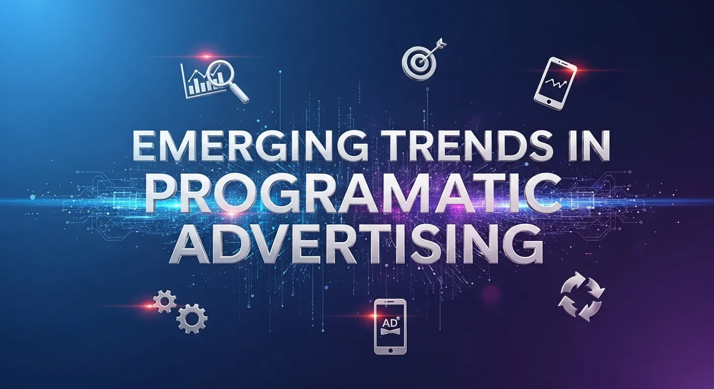 Diagram explaining key trends shaping the future of programmatic advertising