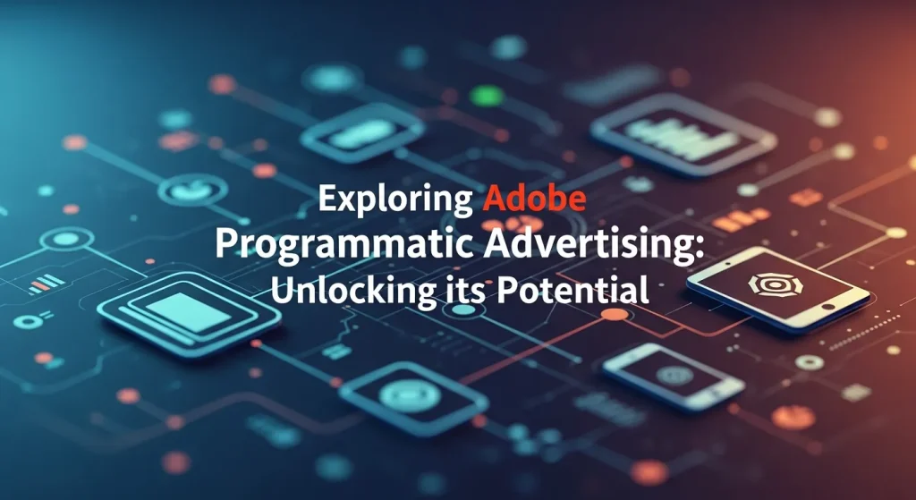 Maximizing marketing potential with Adobe programmatic advertising solutions