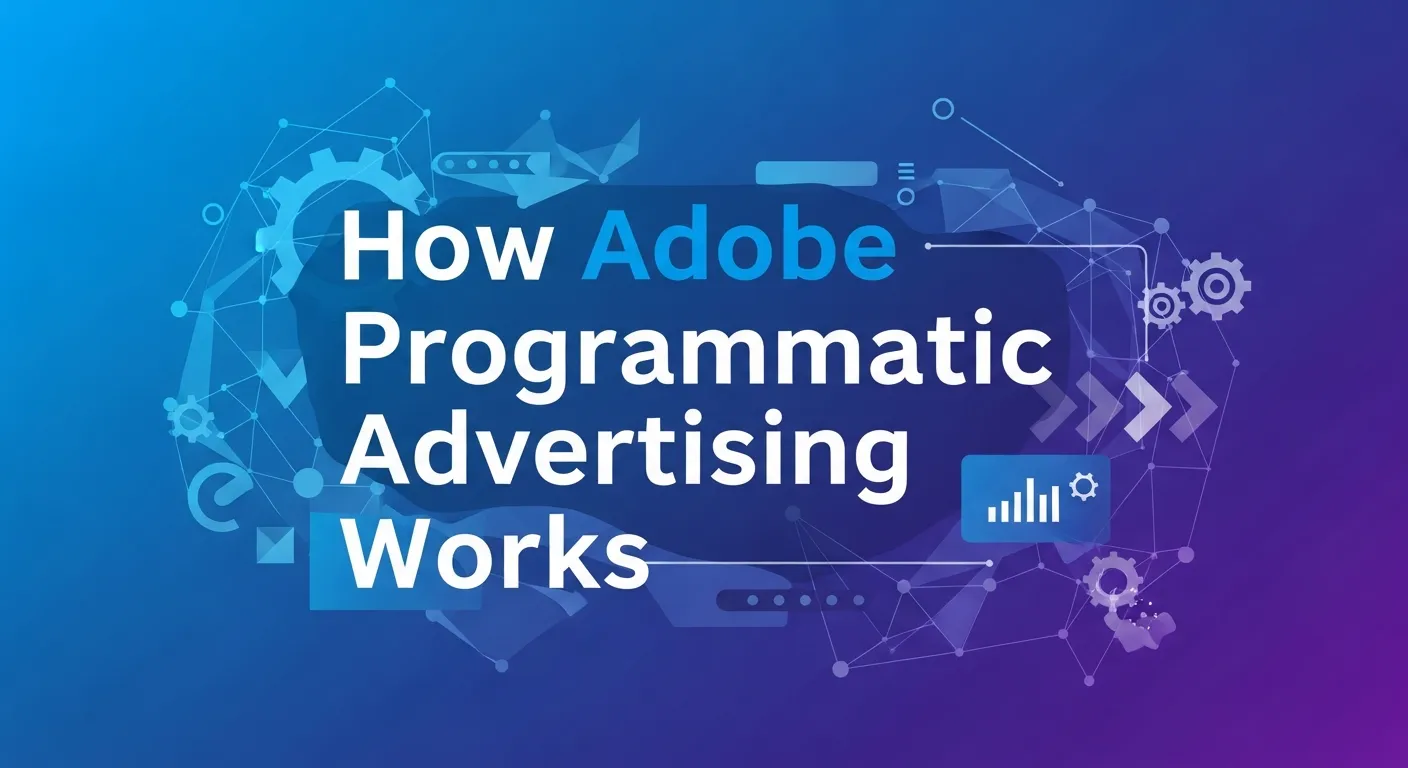 Step-by-step guide to how Adobe programmatic advertising operates
