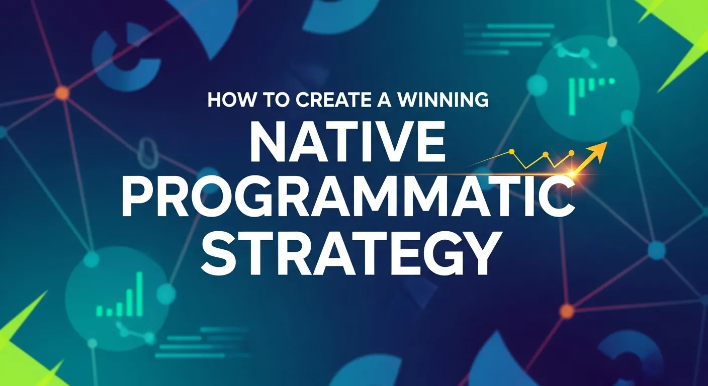 How to Create a Winning NaDiagram depicting the process of planning, targeting, and optimizing a native programmatic advertising strategytive Programmatic Strategy