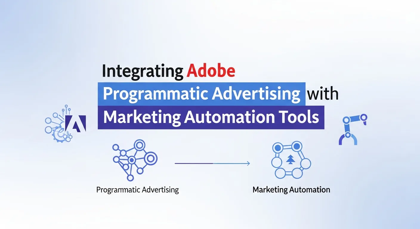 Adobe programmatic advertising integration with marketing automation for optimized results