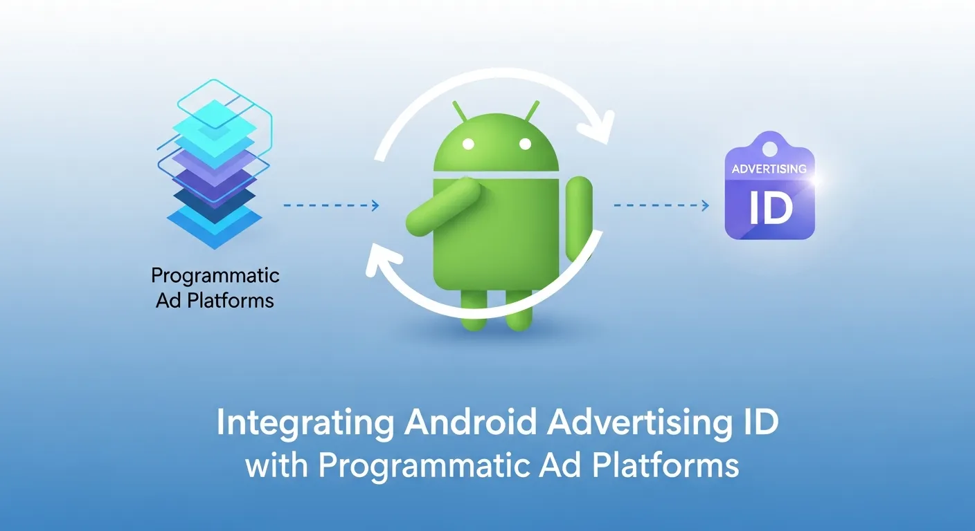 Visual guide for linking Android Advertising ID to programmatic ad platforms