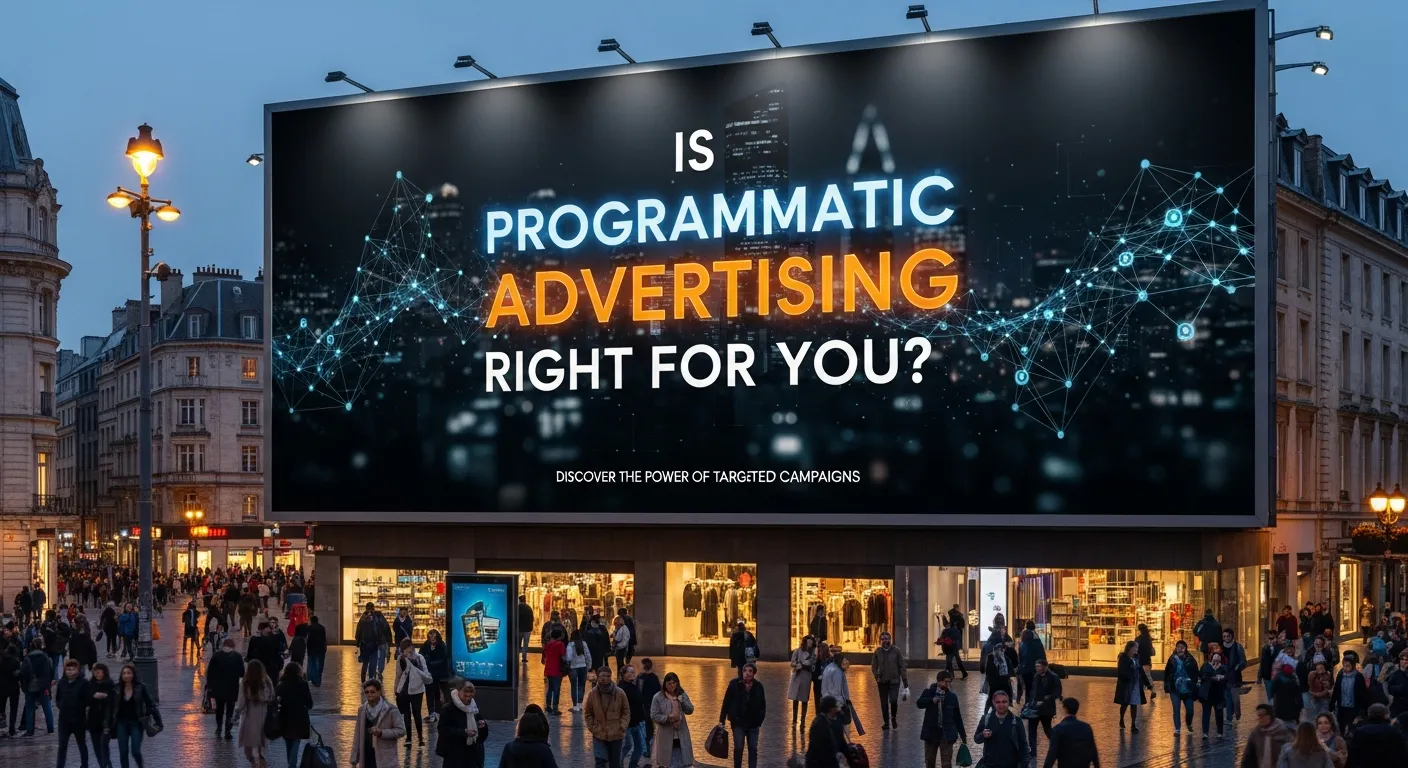 Determining if programmatic advertising is right for your business