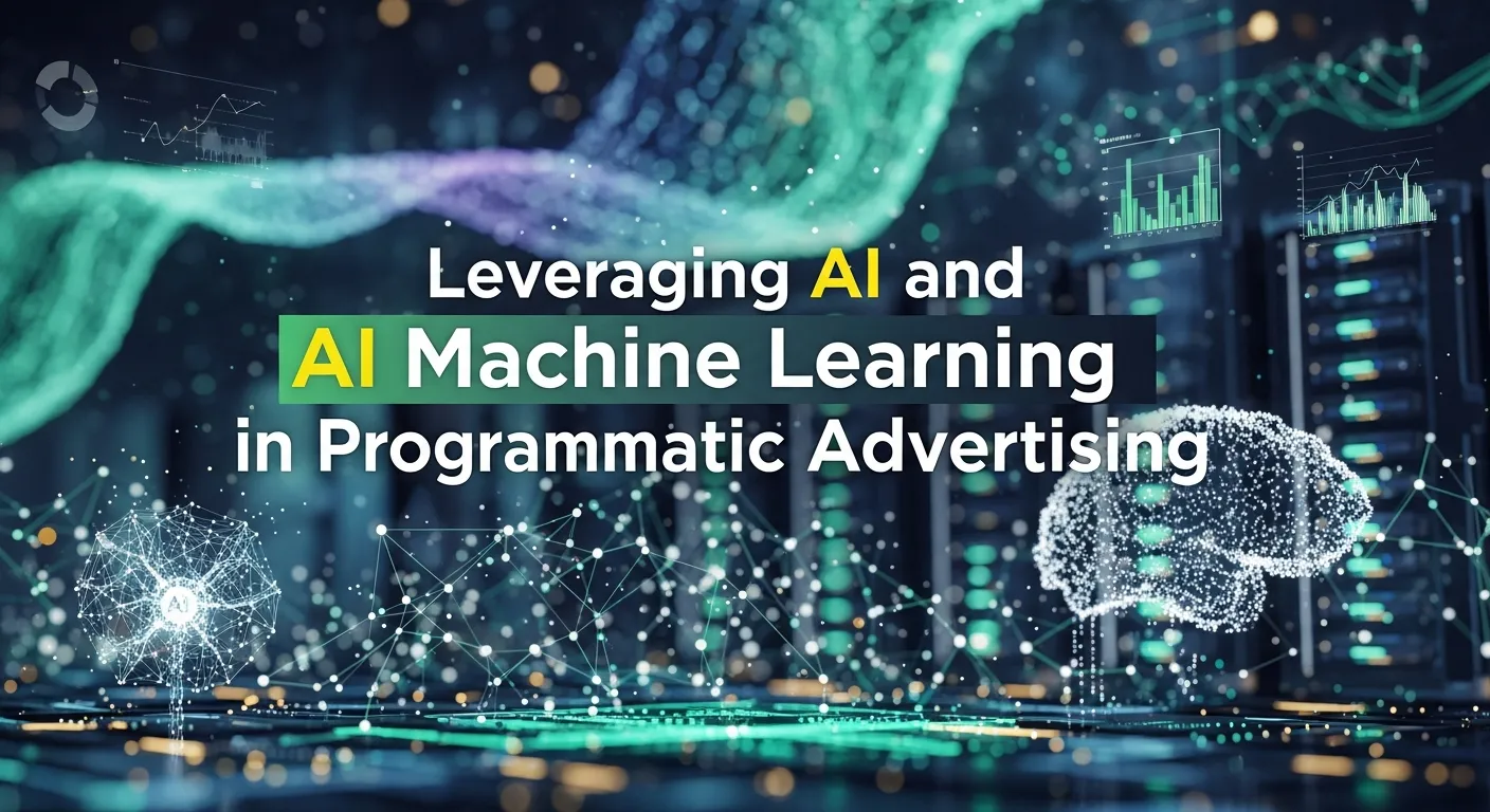 Diagram of AI-driven real-time bidding in programmatic ad campaigns