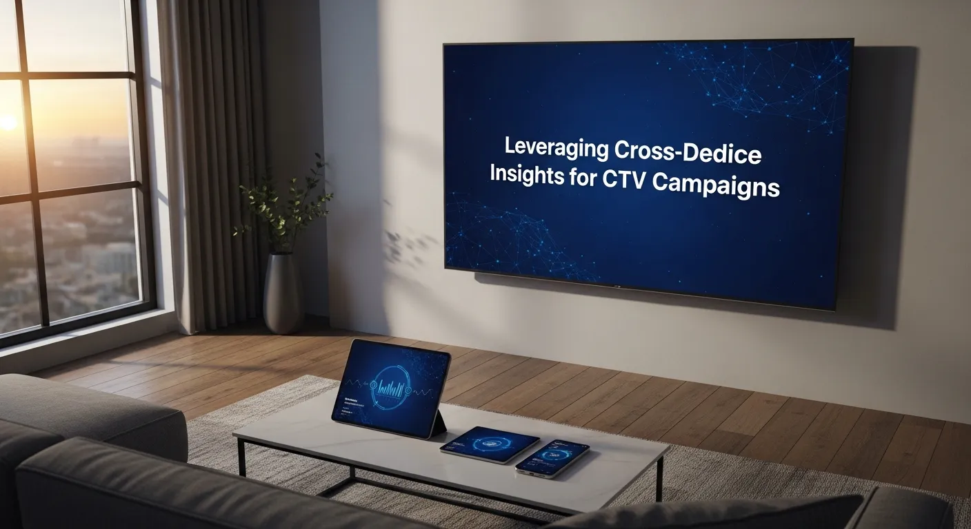 Using cross-device data to enhance CTV programmatic campaigns