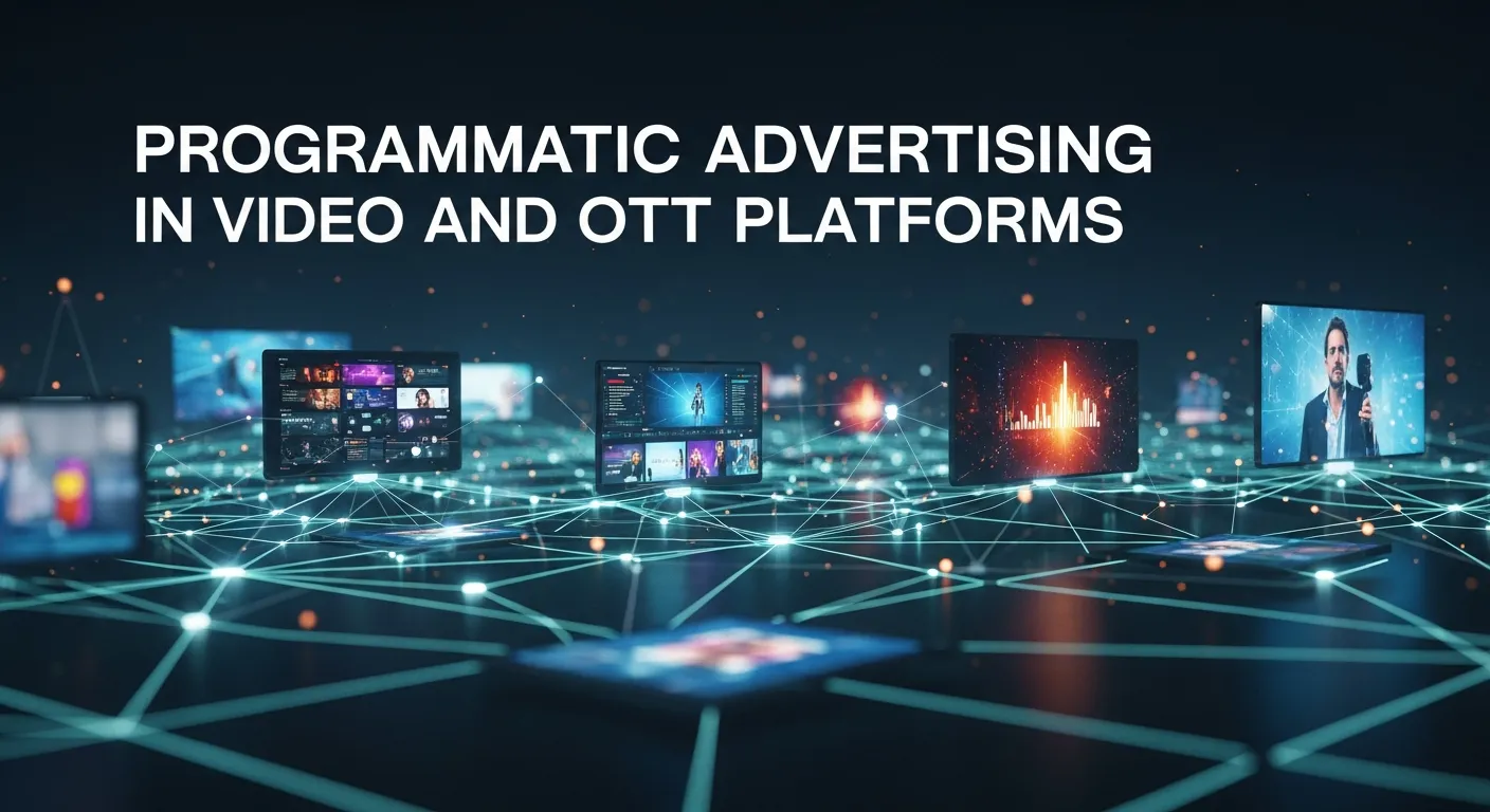 Overview of how programmatic advertising works in video and OTT platforms