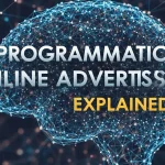 Illustration of programmatic online advertising workflow and process