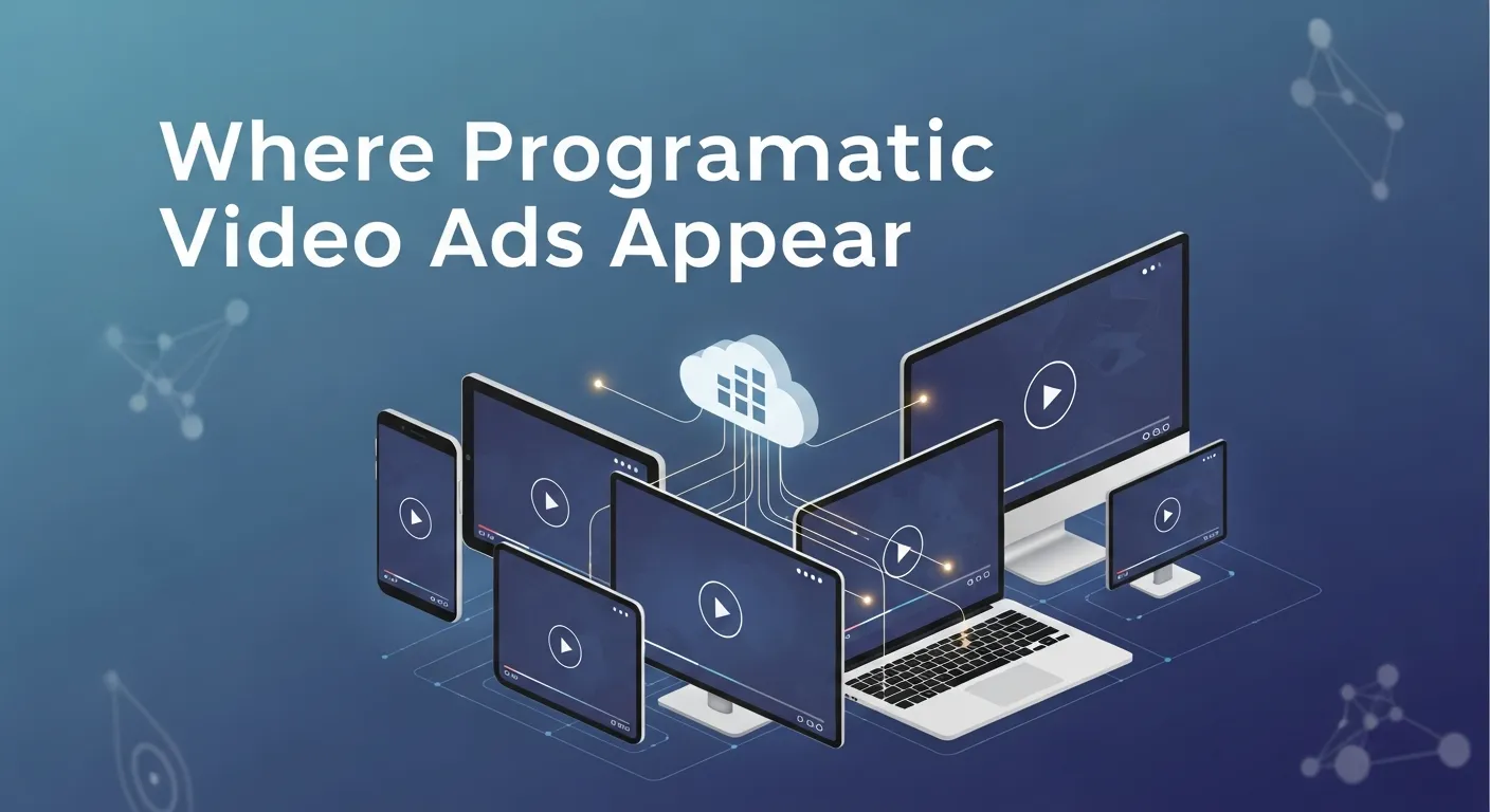 Placement of programmatic video ads on digital platforms