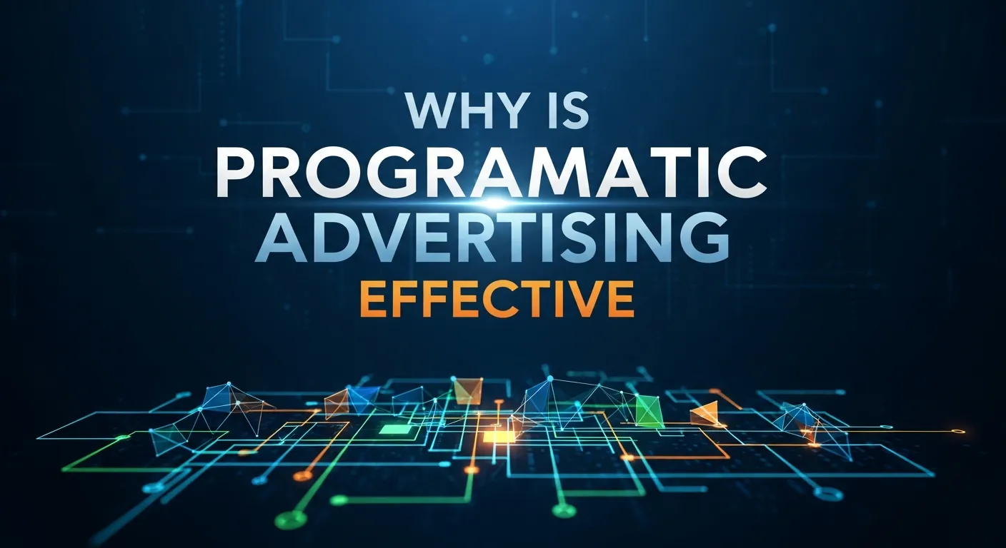 Why programmatic advertising is effective for targeted and data-driven marketing