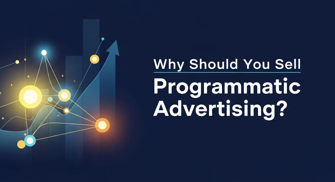 Diagram highlighting advantages of offering programmatic advertising to clients