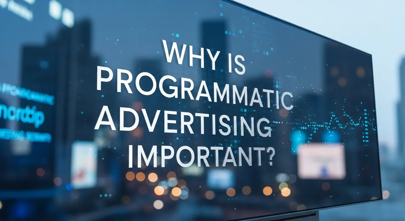 Programmatic advertising importance for efficiency, targeting, and ROI in campaigns
