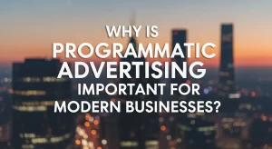 Visual explaining how programmatic advertising helps businesses reach target audiences effectively