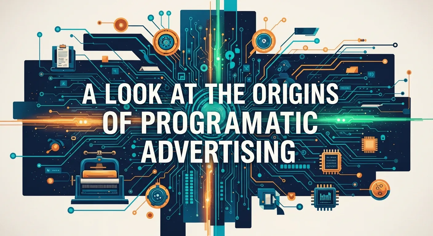 The origins of programmatic advertising in digital marketing.
