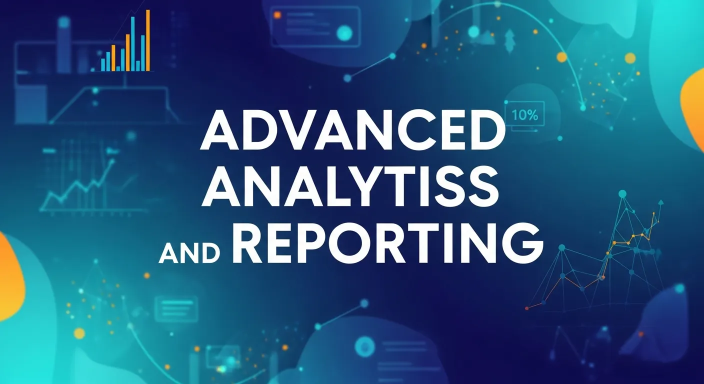 Visual representing advanced analytics and reporting tools used in programmatic advertising.