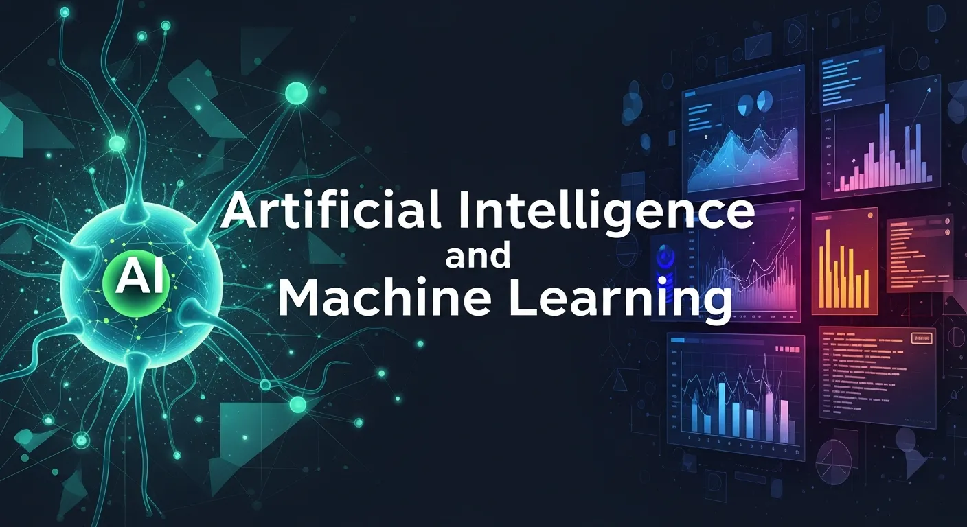 Visual representing the role of artificial intelligence and machine learning in programmatic advertising.