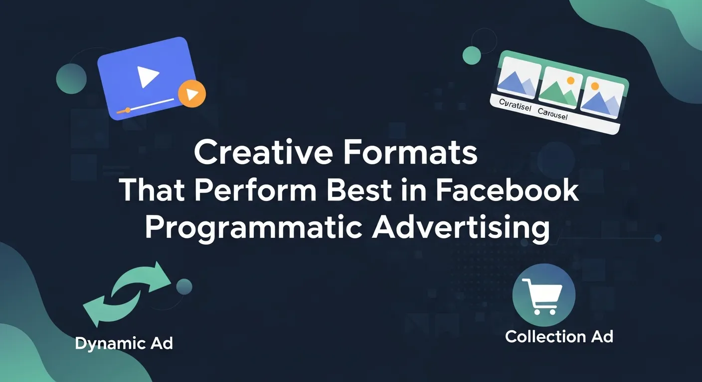 Illustration of effective ad creatives in Facebook programmatic advertising
