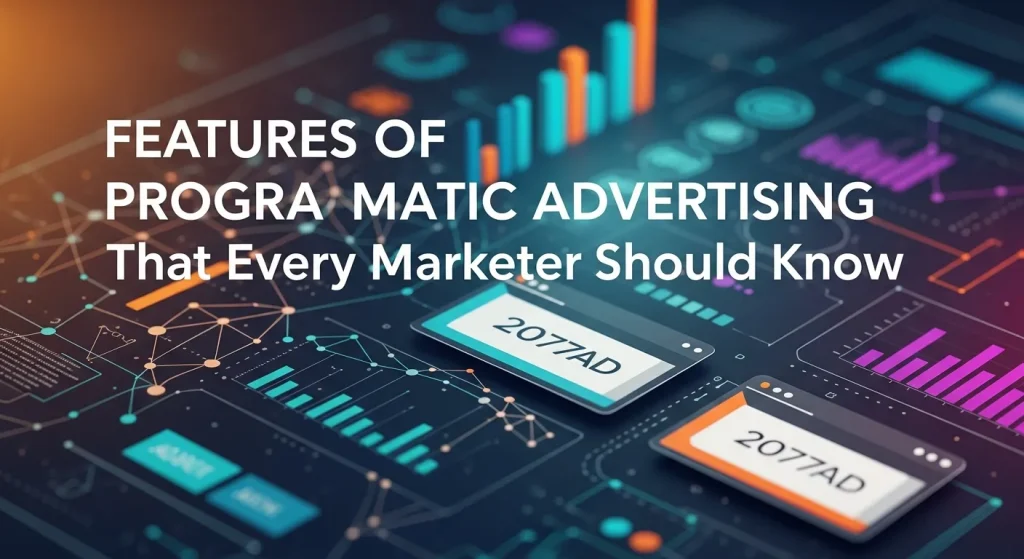 Key features of programmatic advertising every marketer should know