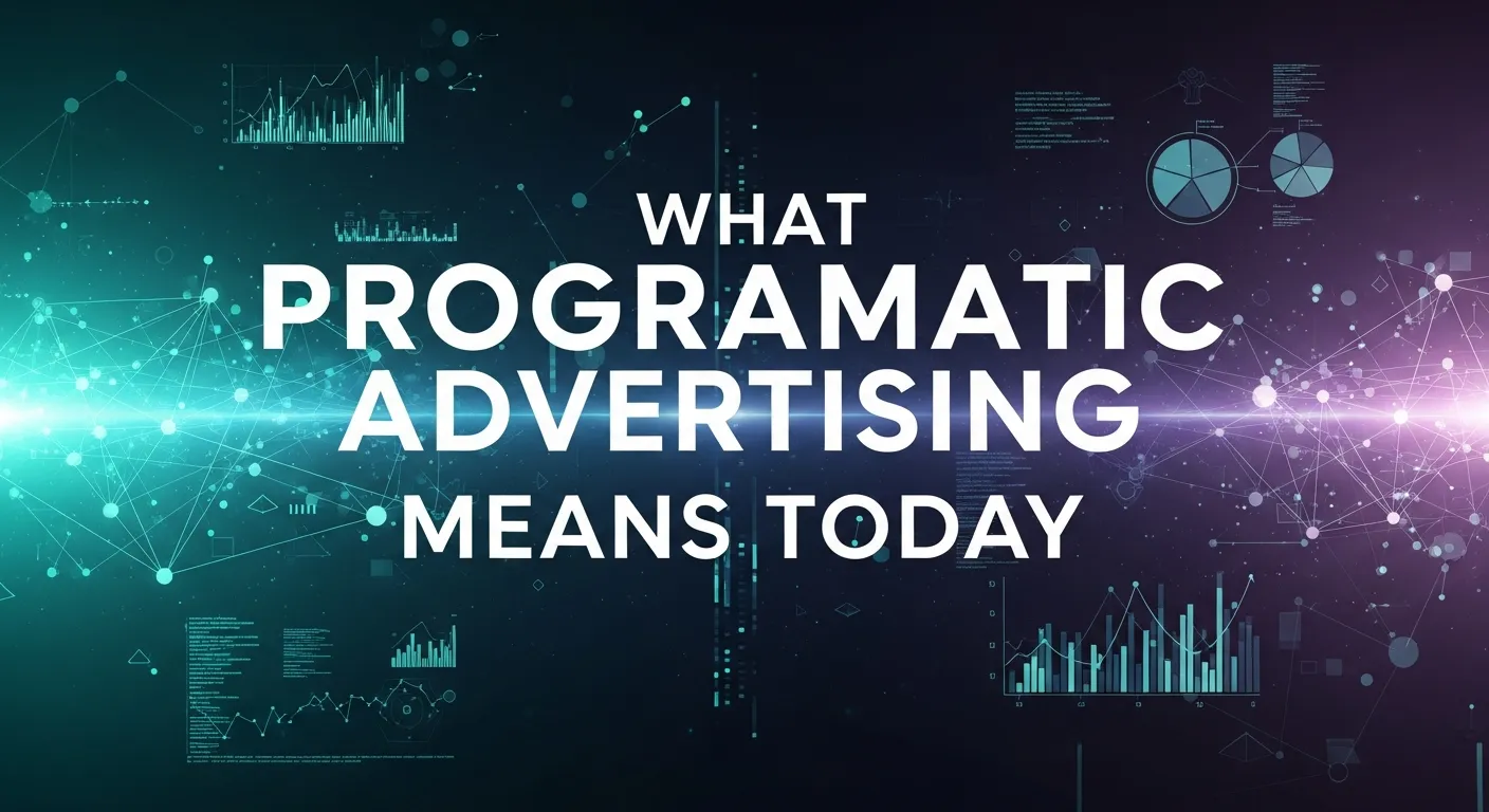 What programmatic advertising means today for Facebook programmatic marketing