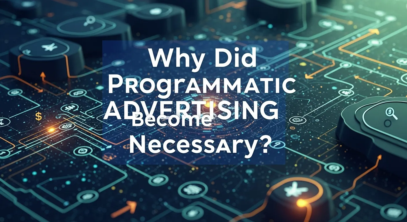 Why programmatic advertising became necessary in digital marketing