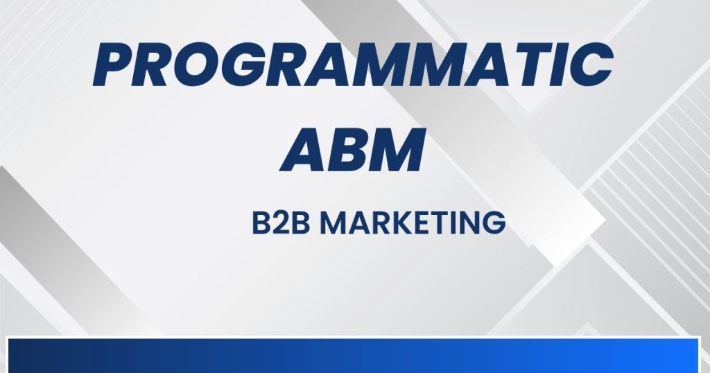 Programmatic ABM