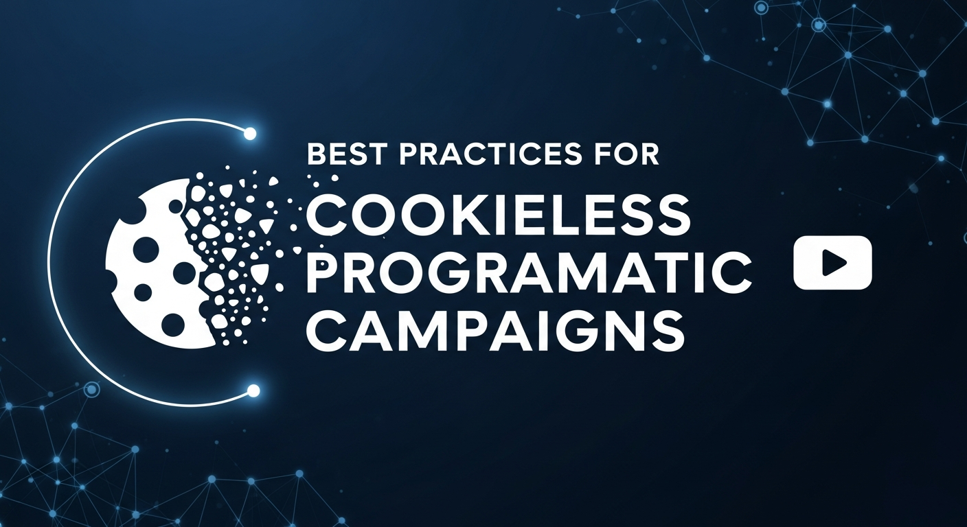 Marketer analyzing programmatic advertising data to test and optimize ad performance